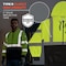 Ergodyne L Lime Type R, Class 3 Essential Hi-Vis Zip-Up Hoodie 8312BK - alternate 6