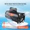 Vevor 0.75HP Pool Pump Motor 115/230V 8/4 Amps 56J 3450RPM 80F/250V Capacitor HM14065LCb - alternate 5