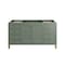 James Martin Vanities 60 in. Single Vanity, Smokey Celadon, w/Single Hole 3CM White Zeus Silestone Top & Backsplash 503-V60S-SC-1WZ - alternate 3