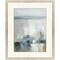 Homeroots Echoes of the Sea Gold Framed Print Wall Art 525883 - alternate 1