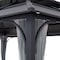 Sunjoy 12 ft. x 16 ft. Black and Grey Steel Gazebo with 2-tier Hip Roof Hardtop A102009141 - alternate 5