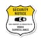 Signmission Security Notice Shield Sign This Propert, 12 Inch X 12 Inch, Plastic Sign SHI-P-12-461 - alternate 1