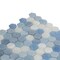 Apollo Tile Light Blue 10.8 in x 11.5 in Glass Glossy Floor and Wall Mosaic Tile 8.63 sqft/case, 10PK APLAHX8805A - alternate 9