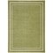 Homeroots 6' X 9' Green And Ivory Indoor Outdoor Area Rug 545511 - alternate 1