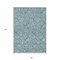 Homeroots 8' X 10' Teal Blue And Ivory Floral Washable Indoor Outdoor Area Rug 594668 - alternate 7