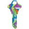 Ilco Schlage Design Decorative House Key SC1-7 / SC1-7MIX, 10PK IAK00025150 - alternate 10