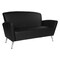 Office Star Products Lounge Seating Loveseat, Dillon Black SL50552-R107 - alternate 1