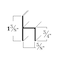 Brunner Aluminum "h" Channel 1-3/8" x 3/4" with 5/8" Reveal, 6063-T5 24 Feet Satin Anodized H625 S24 - alternate 2