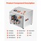 Vevor Auto Heat-Shrink Tube Cutter Automatic Pipe Cutting Machine with LCD Display YG-20 - alternate 7