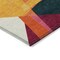 Homeroots 9' X 12' Ivory Orange And Burgundy Geometric Washable Indoor Outdoor Area Rug 616698 - alternate 7