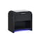 Global Furniture Usa Contemporary Beckett Wht/Blk Nightstand W/Led & Speaker BECKETT-WHT/BLK-NS W/ LED & SPEAKER - alternate 4