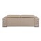 Homeroots 89" Beige Italian Leather Solid Wood Sofa 720451 - alternate 8