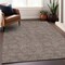 Homeroots 10' X 14' Brown And Ivory Geometric Washable Indoor Outdoor Area Rug 602352 - alternate 5