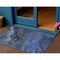 Homeroots 3' X 5' Denim Blue And Sky Blue Abstract Washable Indoor Outdoor Area Rug 577817 - alternate 1