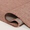 Jonathan Y Alda Modern Minimalist Mingled Solid Salmon/Cream 8 ft. x 10 ft. Indoor/Outdoor Area Rug TSN213B-8 - alternate 6