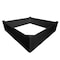 Homeroots 44" X 44" Black Heavy Duty Plastic Square Raised Garden Bed 654140 - alternate 5