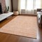 Homeroots 8' X 10' Peach And Ivory Floral Washable Indoor Outdoor Area Rug 582365 - alternate 8