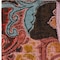 Homeroots 50" X 70" Brown And Pink Floral Cotton Quilted Kantha Throw Blanket with Embroidery 544547 - alternate 4