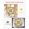 Vevor Stained Glass Tiffany Style Hanging Window Panel with Chain 20 x 21 Inches NC-SG05 - alternate 5