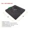 Mytee Products 18in x 18in x 2in Heavy-Duty Outrigger Pads w/ Recessed Radius - Black, 4PK ORP-181820-RRx4 - alternate 15