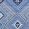 Homeroots 5' X 8' Blue Gray And Ivory Tribal Washable Indoor Outdoor Area Rug 598101 - alternate 4