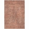 Homeroots 5' X 8' Salmon Charcoal And Beige Geometric Washable Indoor Outdoor Area Rug 577590 - alternate 6