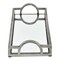 Homeroots 24in Silver Mirrored Glass Handmade Vanity Tray With Handles 713544 - alternate 5