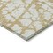Homeroots 3' X 5' Gold And Ivory Abstract Washable Indoor Outdoor Area Rug 614347 - alternate 7