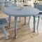 Flash Furniture Commercial Plastic Adjustable Height Classroom Activity Table-Dusty Blue, 33 in RD YU-YCX-007-2-ROUND-TBL-DSTYBL-GG - alternate 5