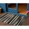 Homeroots 3' X 5' Black Brown And Ivory Striped Washable Indoor Outdoor Area Rug 597301 - alternate 1