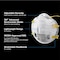 3M Particulate Respirator, N95, Paint Prep Cup, Disposable, White, One Size Fits Most, 20 pk 8210PP20-DC - alternate 7