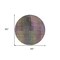 Homeroots 8' Plum Olive Green And Lavender Round Abstract Washable Indoor Outdoor Area Rug 588434 - alternate 7