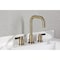 Kingston Brass Widespread Bathroom Faucet with Brass Pop-Up, Antique Brass FSC893NDLAB - alternate 4