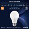 Luxrite A19 LED Light Bulb 75 Watt Equivalent, CRI90, 5CCT Selectable 2700K 3000K 3500K 4000K, 16PK LR21478 - alternate 4