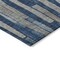 Homeroots 9' X 12' Navy Blue And Denim Blue Striped Washable Indoor Outdoor Area Rug 608956 - alternate 7