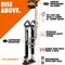 Surpro Single-Sided Drywall Stilts, Magnesium Base, 21 in - 31 in Height, QuadLock Contractor-Grade Stilts S1X-M-2131 - alternate 4