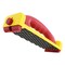 Milescraft GrabberPlus Rubber 8.25 in. L X 4 in. W Miter Retractable Heel Push Block Red/Yellow 1 pc 34050003 - alternate 5