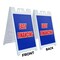 Signmission Easy Financing, A-Frame & 2 Decals Installed, Heavy-Duty Plastic Frame SBHD-D-2436-Easy Financing - alternate 5
