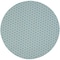 Homeroots 8' Aqua And Ivory Geometric Indoor Outdoor Area Rug 556304 - alternate 6