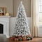 Homeroots 7' Full Flocked Spruce Christmas Tree 713058 - alternate 3