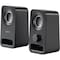 Logitech Logitech Multimedia Speakers Z150 with Clear Stereo Sound (Midnight Black, 3W RMS) - 2 Pack 980000802 - alternate 4