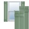Ekena Millwork True Fit PVC, Two Board Spaced Board-n-Batten Shutters, Track Green, 11 1/4W x 42H, PR TFP101SBF11X042TG - alternate 1