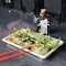 Ecoquality 1.5L Compostable Natural Sugarcane Bagasse No Lid Small Take Out Sushi Serving Tray, 100PK EQ15LSUSHINL-100 - alternate 8
