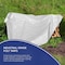 Tarps Now Heavy Duty Tarp, 10 ft x 10 ft, 12 Mil, White, Reinforced Polyethylene CSP12W-1010 - alternate 4