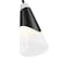 Z-Lite Aimie 1-Light Pendant with Rod, 6 in W, Matte Black 828P6-ROD-MB - alternate 7