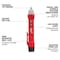 Milwaukee Tool Voltage Detector/Tester, Battery, IP54 3202-20 - alternate 7