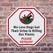 Signmission We Love Dogs but Their Urine Is Kil, 10 inch X 10 inch, Aluminum Metal Signs, 2PK OC-A-2PACK-10-343 - alternate 5