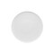 Homeroots White Six Piece Round Coupe Porcelain Service For Six Dinner Plate Set 483483 - alternate 1
