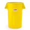 Suncast Commercial 44 GALLON UTILITY TRASH CAN , YELLOW TCU44Y - alternate 2