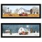 Homeroots Set Of Two Billy Jacobs Seasonal Autumn or Winter Black Frame Black Framed Print Wall Art, 2PK 406186 - alternate 1